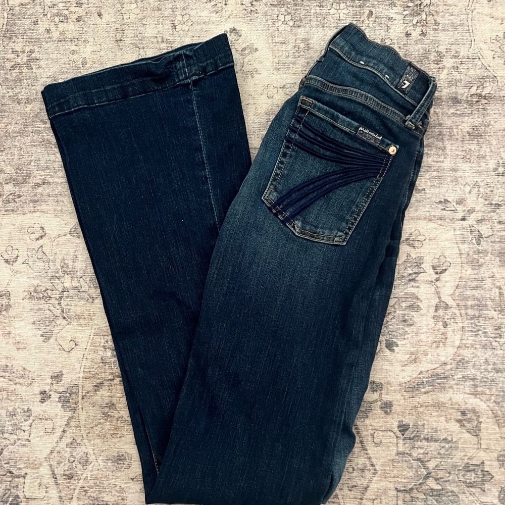 7 For All Mankind Dojo Jeans - B(AIR) AUTHENTIC DENIM DOJO Size 26